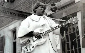 Sister Rosetta Tharpe a mãe do Rock, em 1937 gravou o disco Rock Me