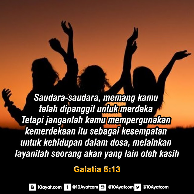 Galatia 5 13