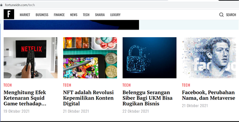 Fortune Indonesia juga untuk milenial