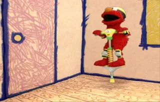 Sesame Street Elmo's World Jumping Interview