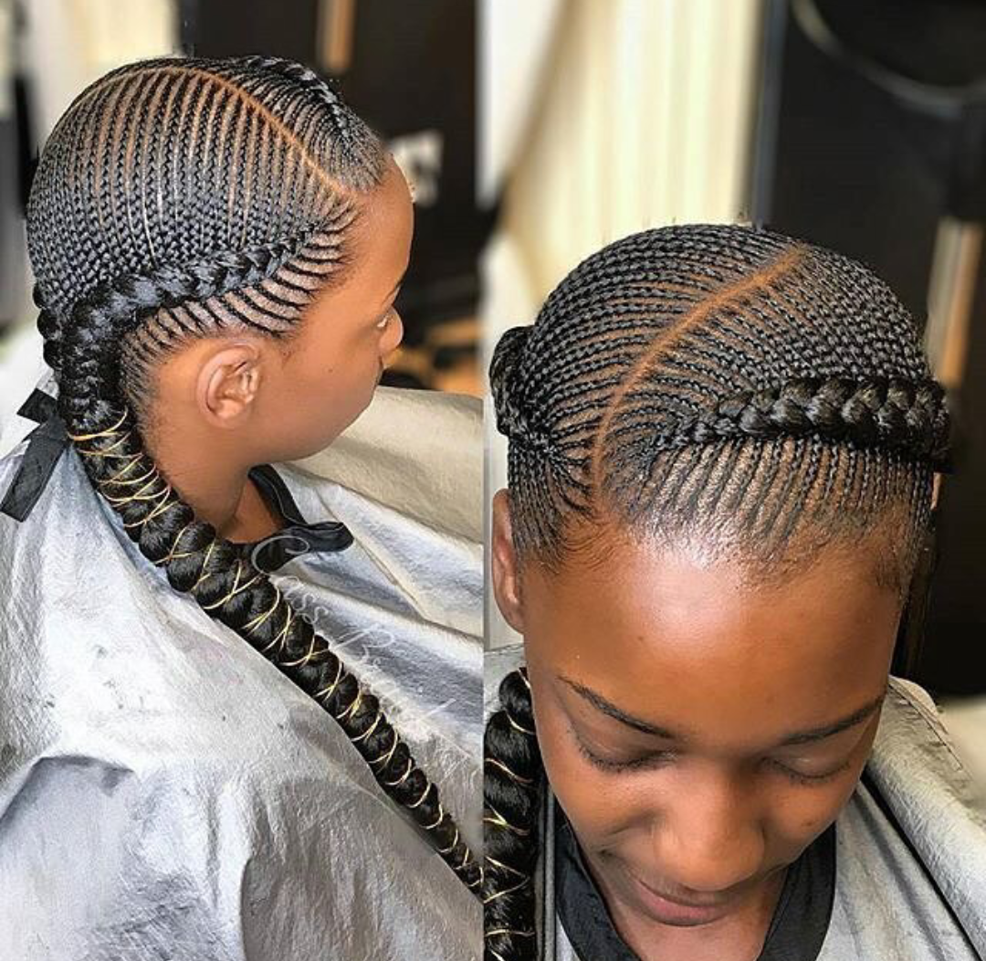5 Gorgeous Cornrows Braids In Vogue 2018 - BlogIT with OLIVIA!!!