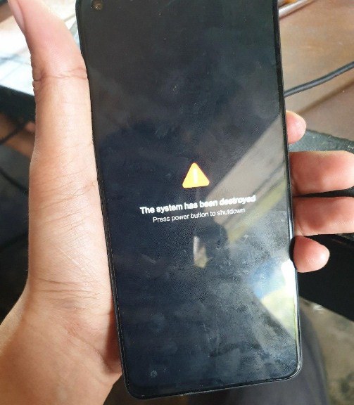 Solusi Redmi Note 9 Merlin Brick Mati / System Has Been Destroyed Via Remote Online