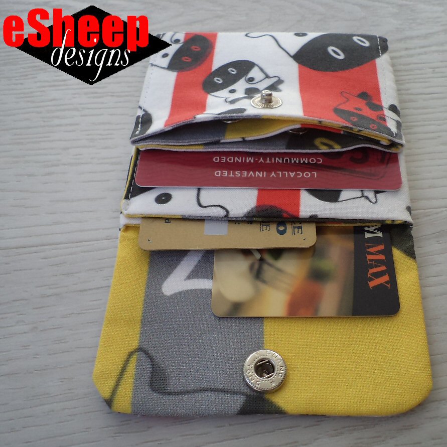 eSheep Designs QuasiTutorial Almost Origami Coupon/Card Holder