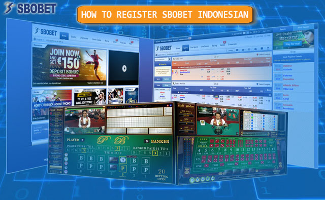 Cara daftar judi bola online sbobet