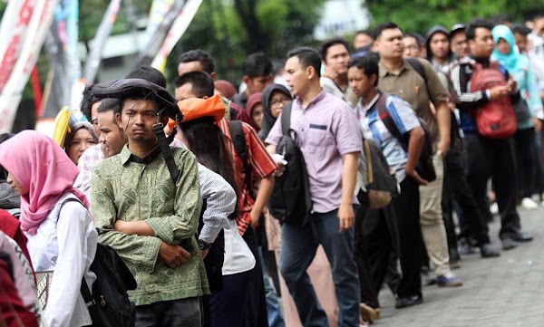 Miris, Pengangguran Indonesia Tertinggi Ke-2 di Asia Tenggara