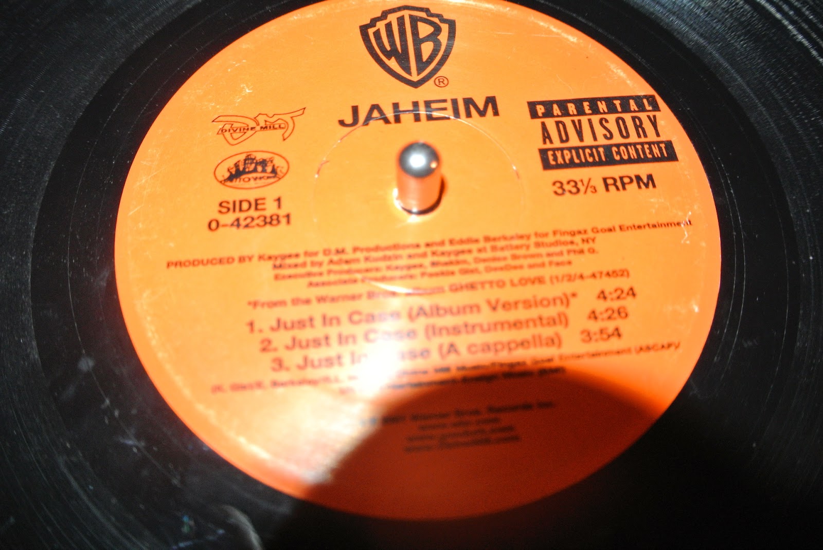 Seratofreak.com: Jaheim-Just in case 12" RIP