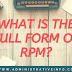 What Is The Full Form of RPM?