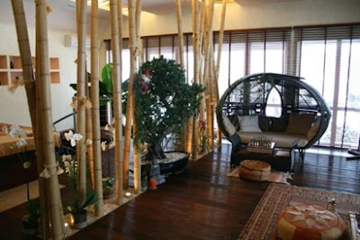cosas con bambú, decorar la casa con bambú, hacer una pared con bambú