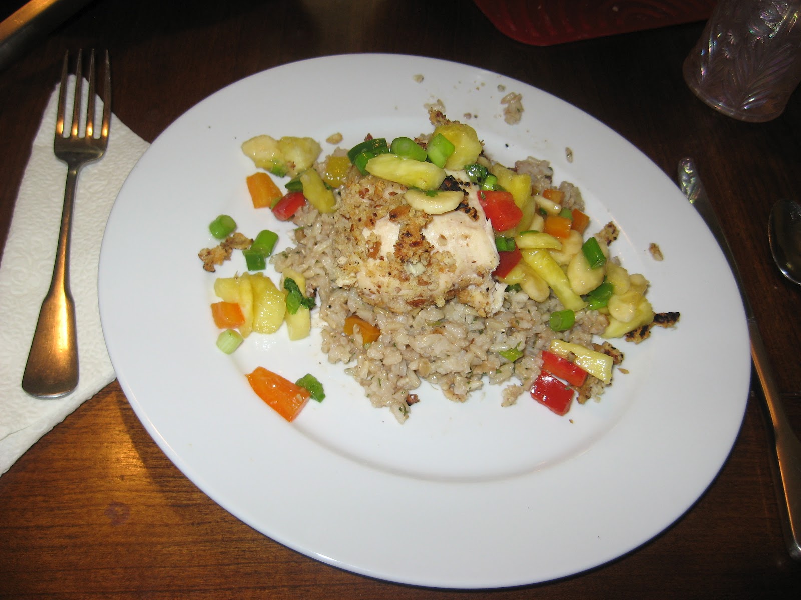 Tri Harder Live Better: Harvest Rice Pilaf &amp; Tropical Salsa