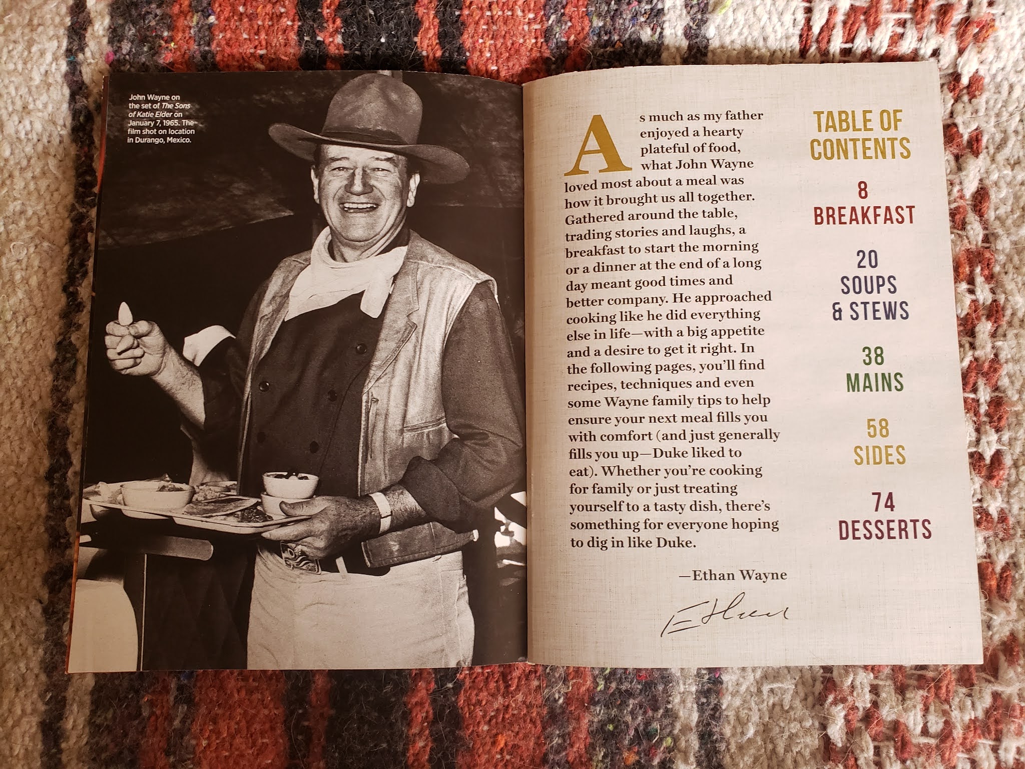 Armand's Rancho Del Cielo John Wayne Comfort Classics Cookbook