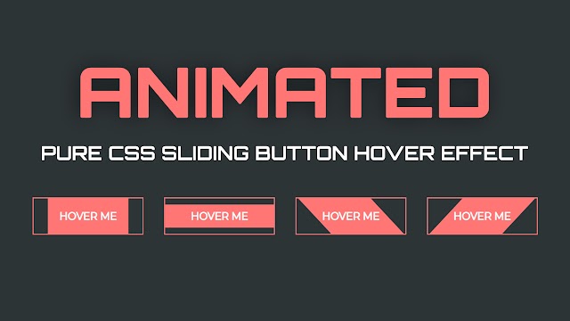 CSS Buttons Hover Effects | CSS Button Animation Effects | HTML & CSS Only