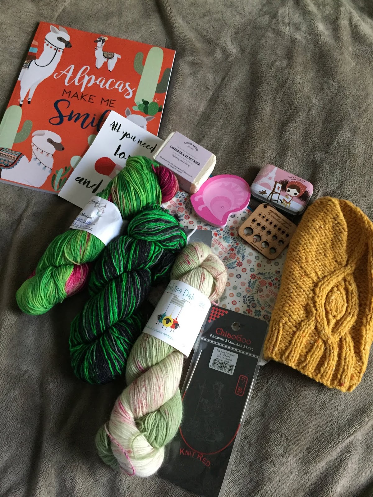 Life and Yarn or Yarn and Life Fibreshare Package