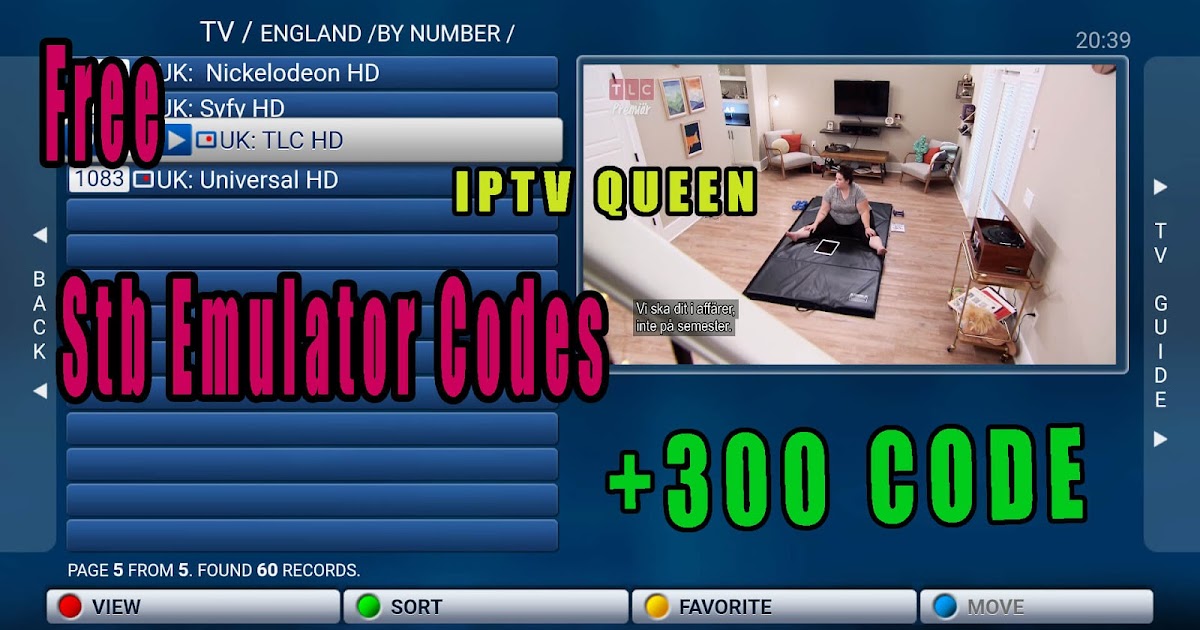 STB EMULATOR CODES STBEMU FREE PORTAL+MAC
