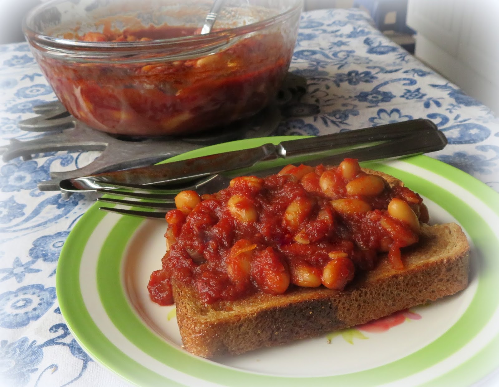 Maple Baked Beans on Toast The English Kitchen