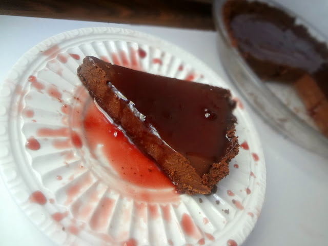 Chocolate Raspberry Ganache Pie Chocolate Raspberry Ganache Pie