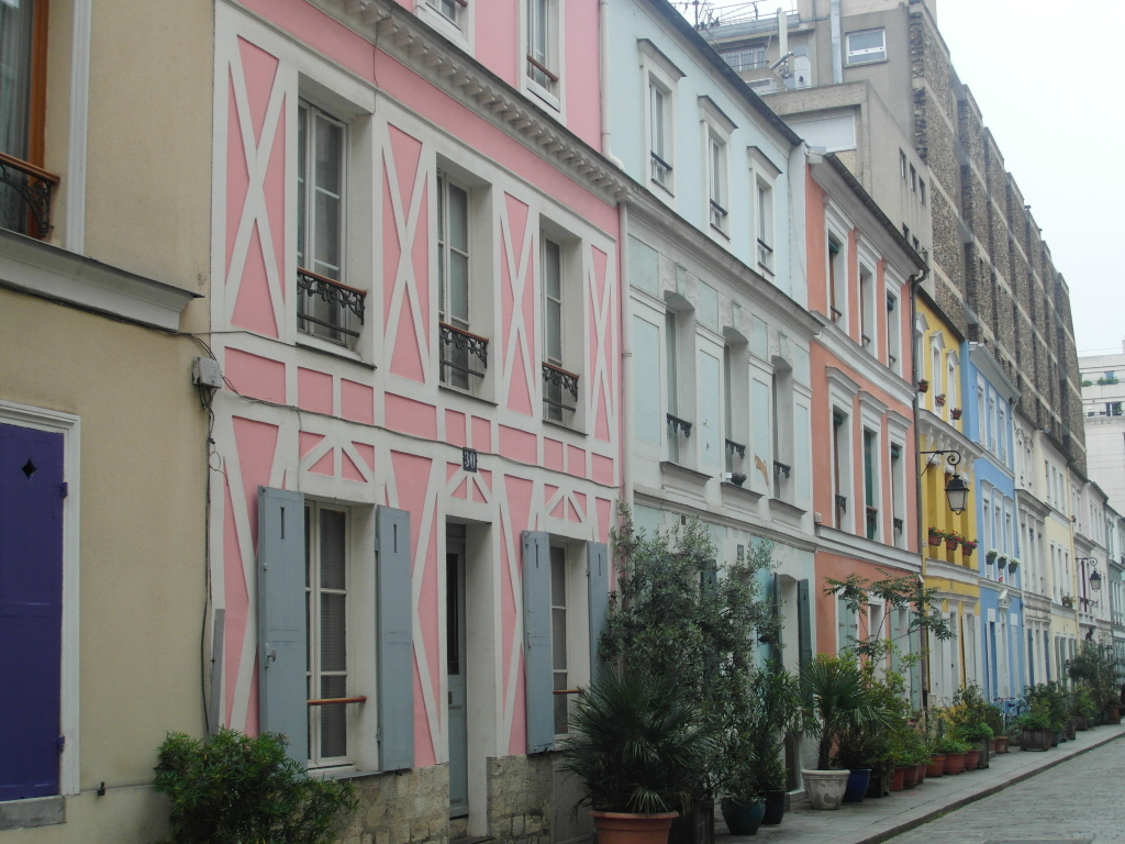 Spaziergang mit Kirstin in Paris