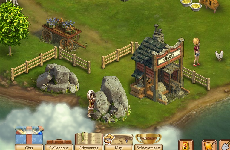 Quarry, Klondike the Lost Expedition Facebook games