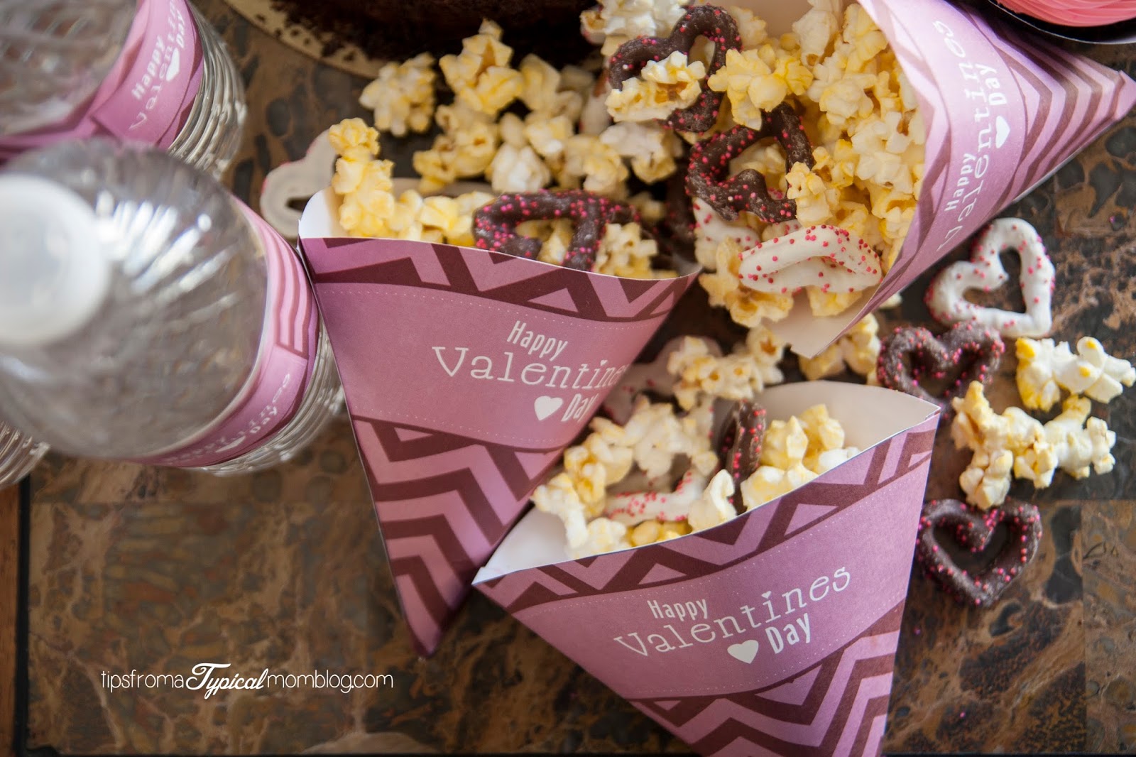 Valentines Day treat cone printables. Valentines Day treat cone printables.