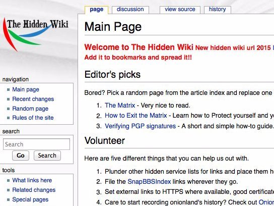 Darknet wiki link