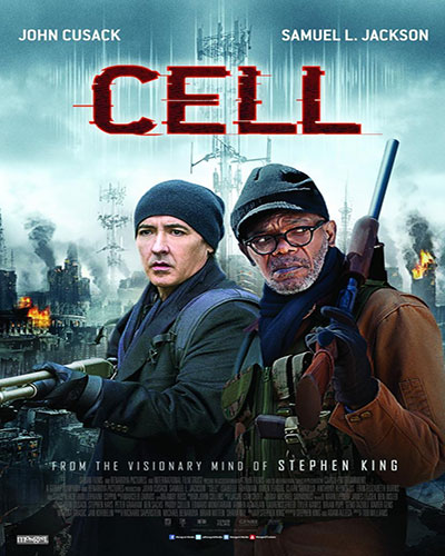 Cell (2016) 720p WEB-DL Inglés [Subt. Esp] (Thriller. Terror)
