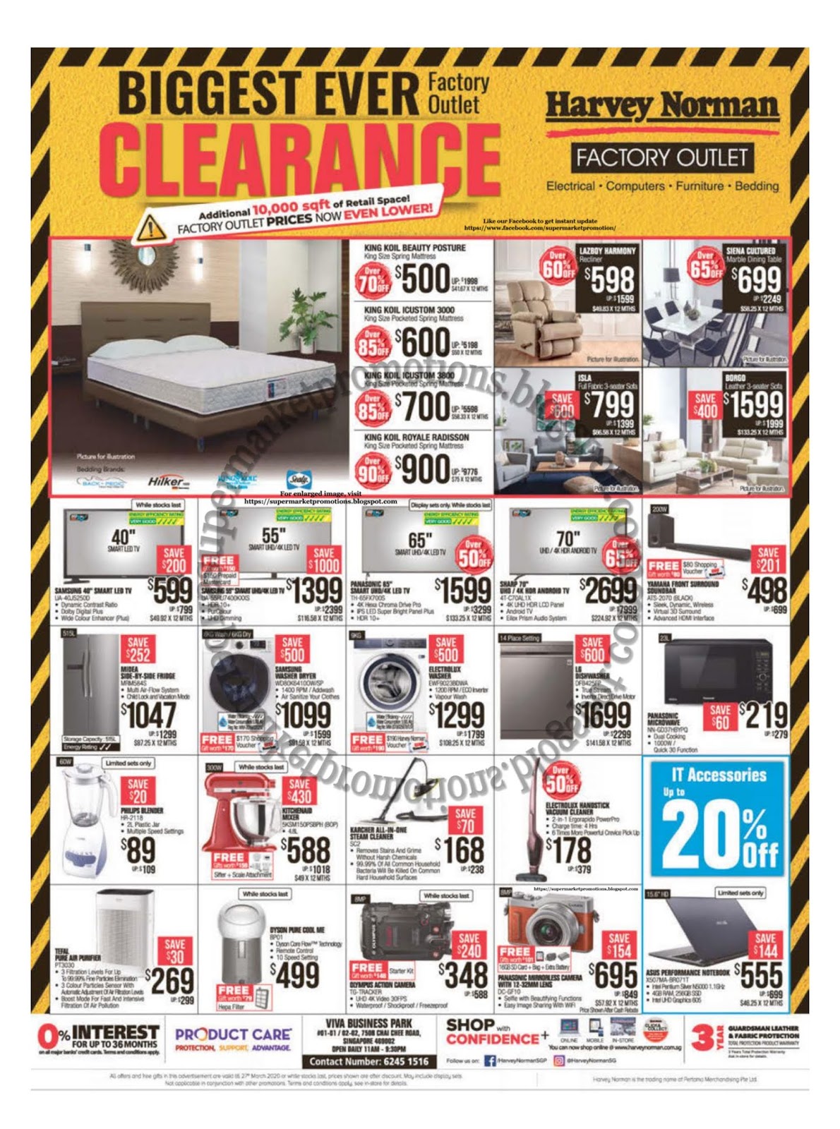 Harvey Norman Clearance Sale 19 27 March 2020 Supermarket Promotions