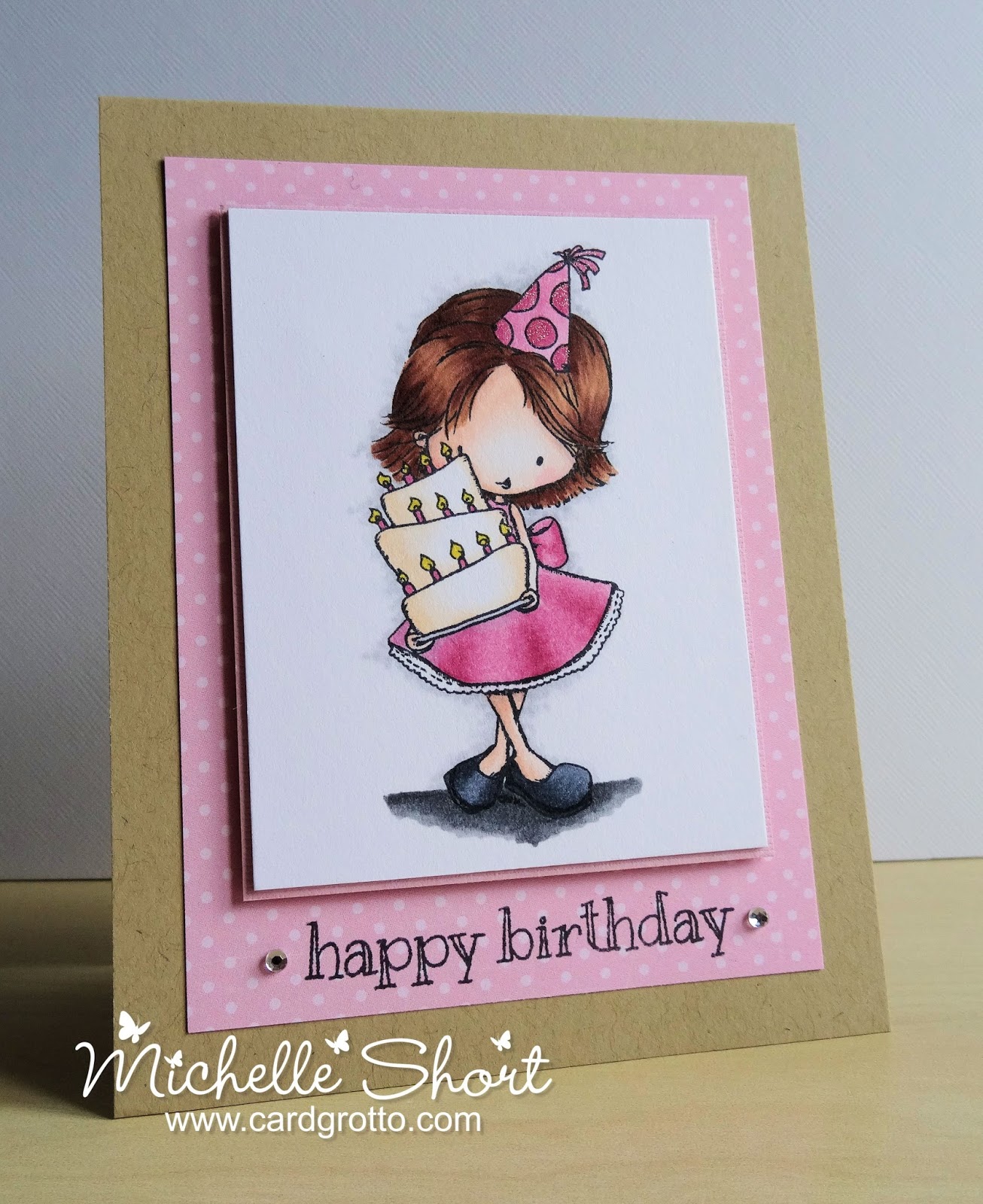 The Card Grotto: Birthday Wishes - DTDF