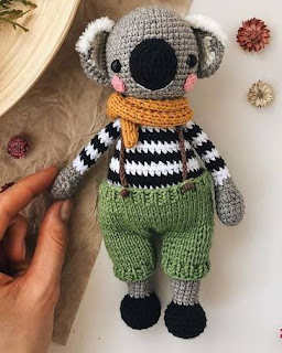 PATRON GRATIS KOALA AMIGURUMI 44238