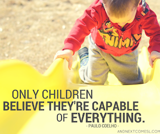 8 inspiring quotes about children and the importance of play from And Next Comes L