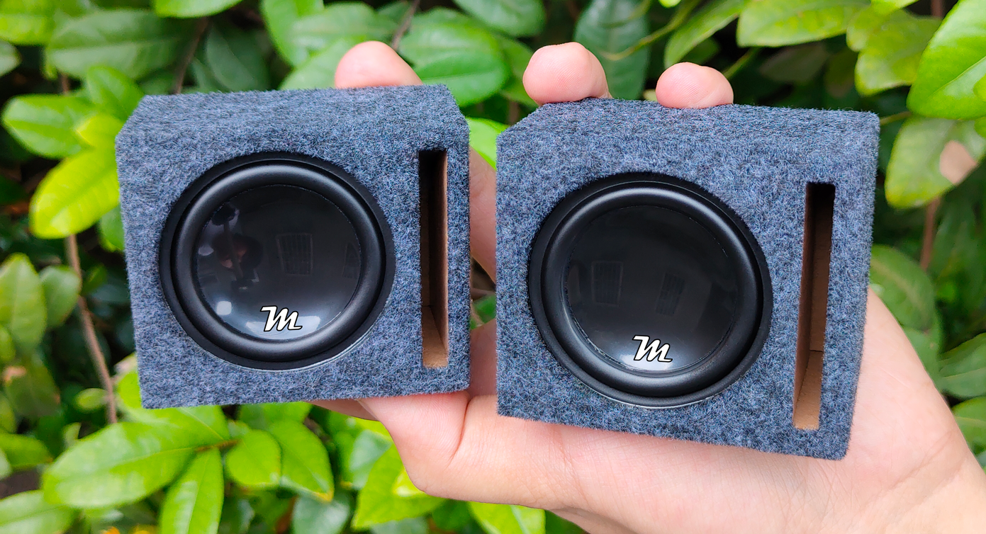 DIY Mini Subwoofer Tiny LPorted Subwoofer Box