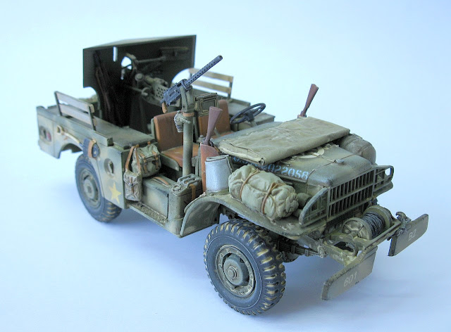 Panzerserra Bunker- Military Scale Models in 1/35 scale: M6 37mm Gun Motor  Carriage (Dodge WC-55) - case report