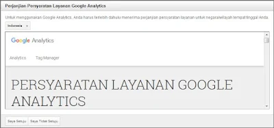 Cara mudah mendaftar Google Analytics