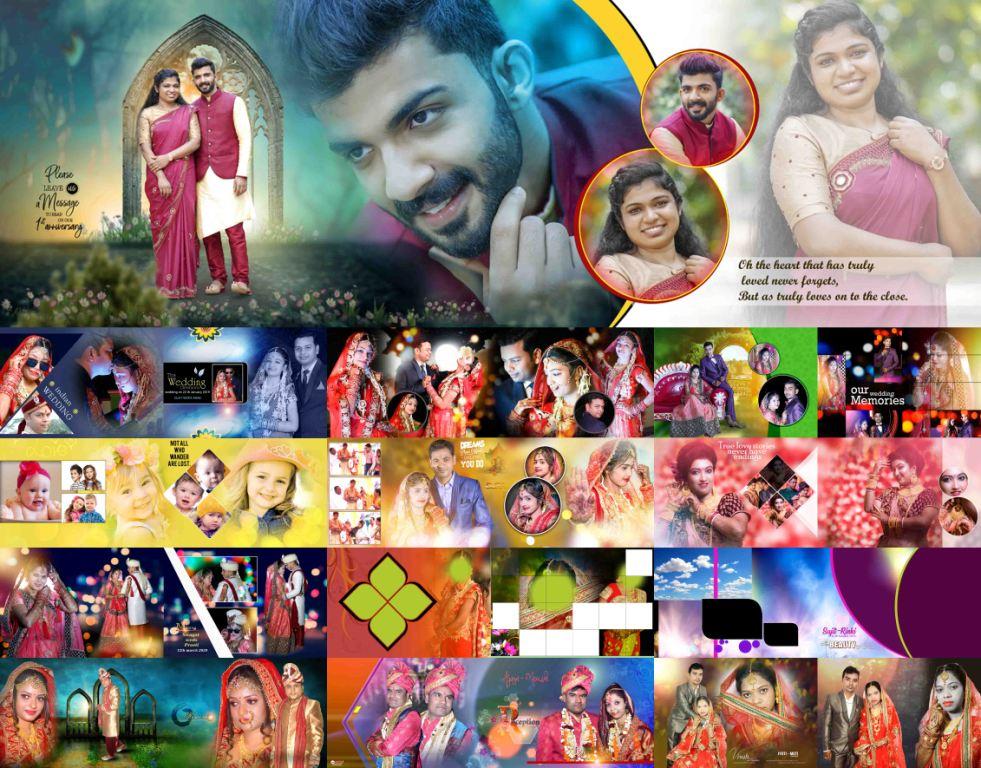 12x36 Couple Dm,12x18 Coverpage,12x18 innerpage,12x18 Bridel Page