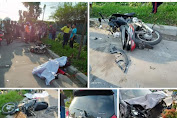 Mobil Honda Brio Kontra Supra Fit di Jalan Cemara, Satu Tewas di TKP
