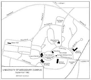 Ole Miss Book Map 