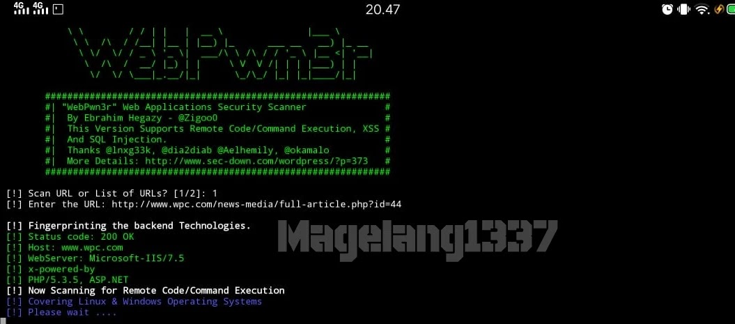 Cara hack database website dengan termux