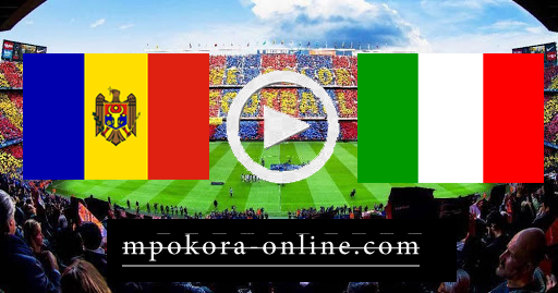 نتيجة مباراة ايطاليا ومولدوفا بث مباشر كورة اون لاين 07-10-2020 مباراة ودية