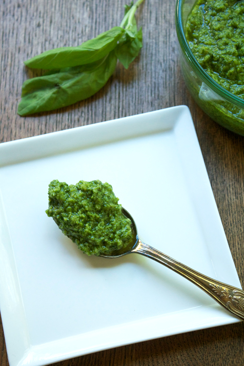 A Less Processed Life Made From Scratch Basil Pesto Sauce