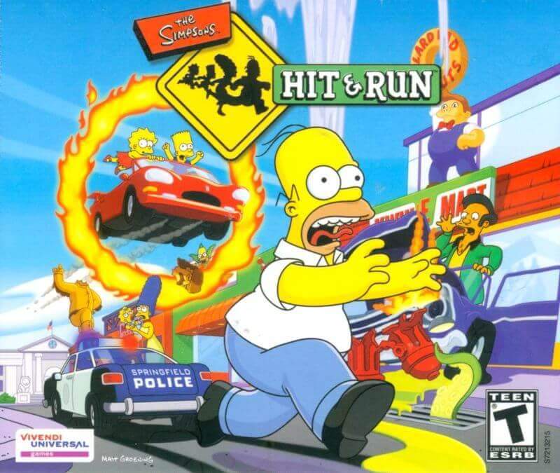 THE SIMPSONS HIT & RUN PC THE SIMPSONS HIT & RUN PC