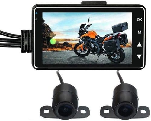 Review Motorcycle Night Vision  Camera Dash Cam