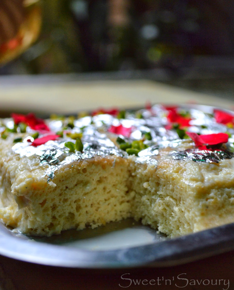 Sweet 'n' Savoury Tres leches Cakethe Indian way