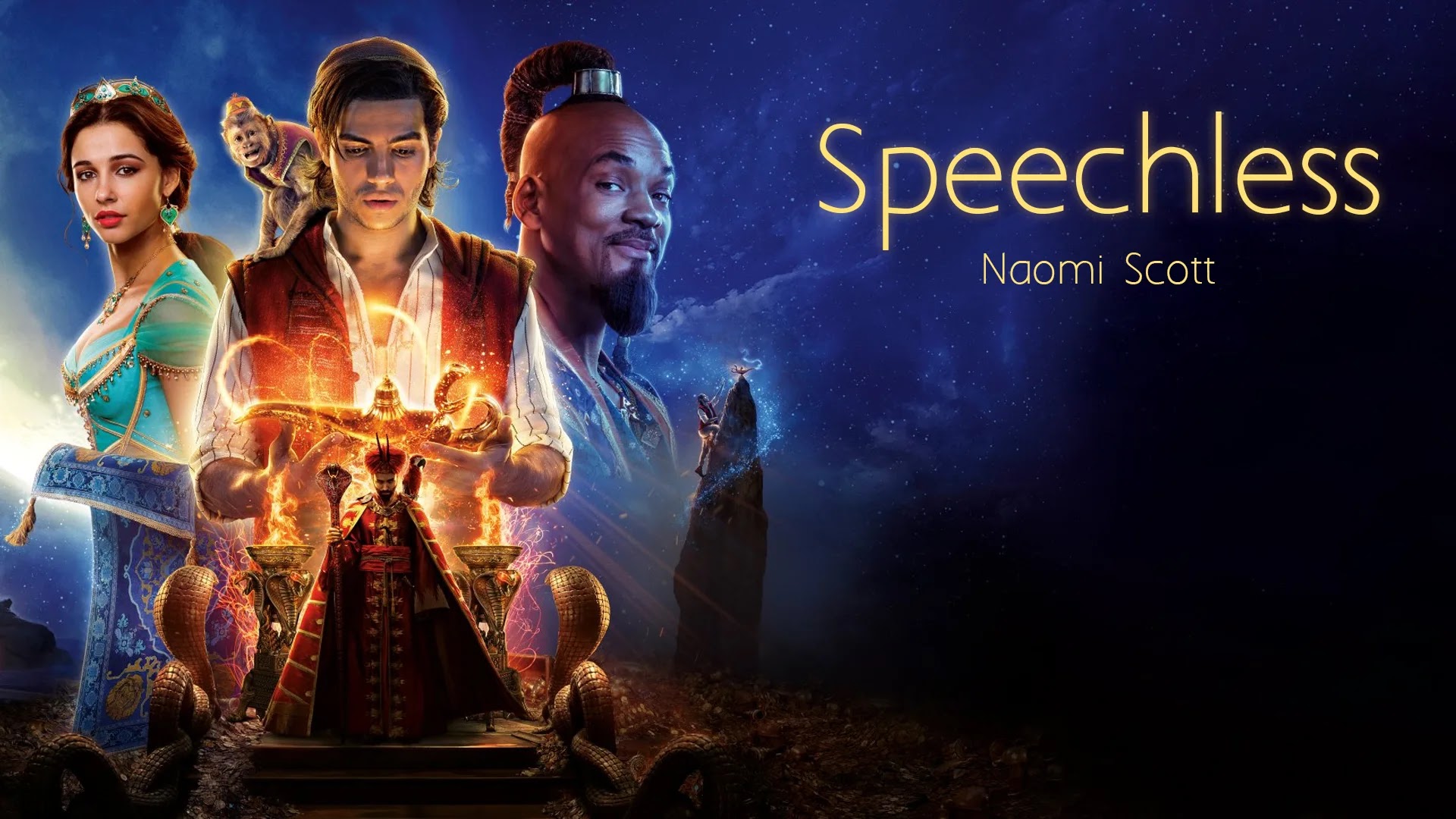 Naomi Scott – Speechless (Full) Lyrics