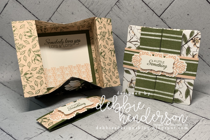 Debbie S Designs 3d Pop Up Box Card Fold For 3d Thursday