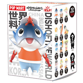 Pop Mart Crawfish Biggie Fish Dish of the World Series Figure