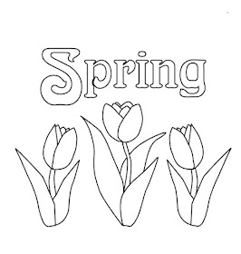Spring Springtime coloring pages colouring coloring.filminspector.com