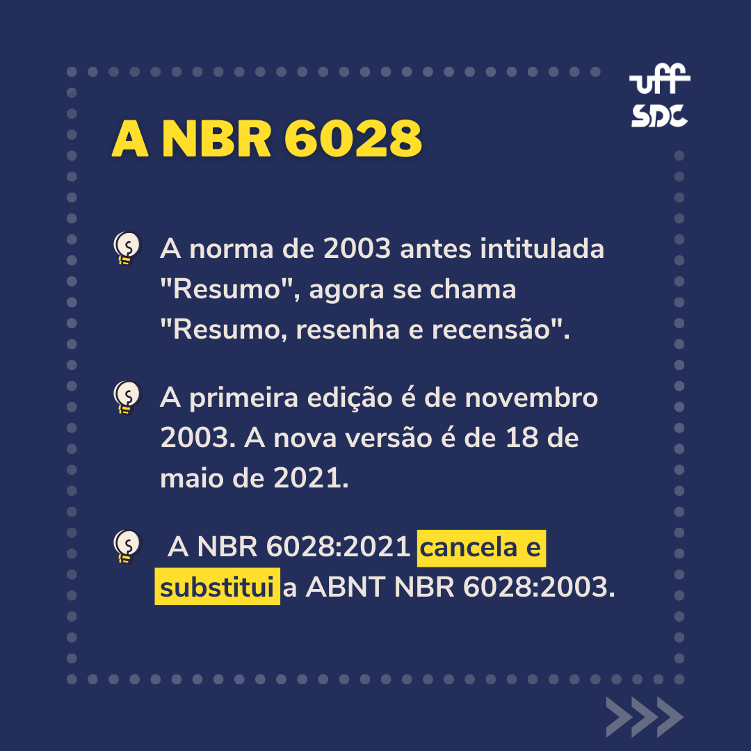 nbr 6028 atualizada 2021