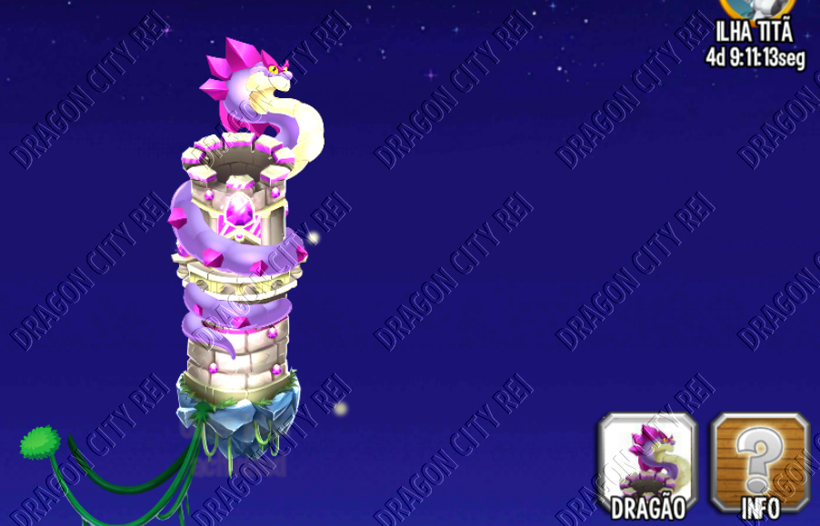 Torre de Jewelem Dragon City Rei