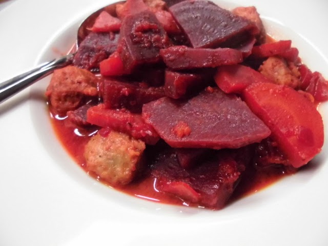 Küchentheater: Rote-Bete-Eintopf