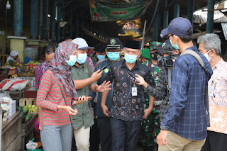 Memastikan Stok Pangan Sambut Idul Fitri 1442 H, Dian Kristiandi Survei Pasar 1 IMG 20210505 WA0020