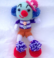 PATRON GRATIS PAYASO AMIGURUMI 695