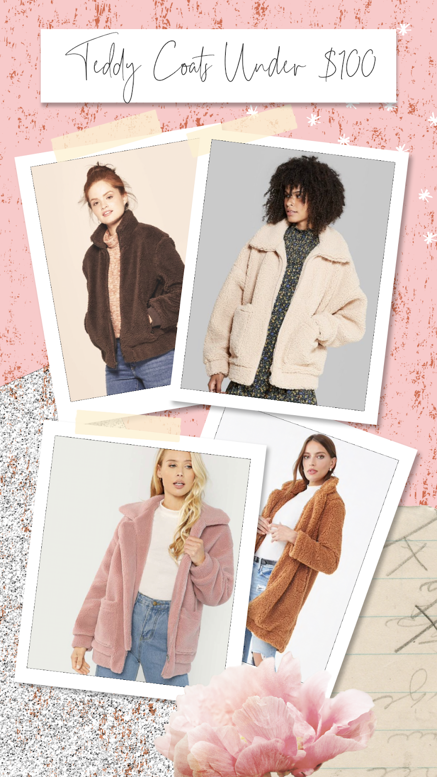 AFFORDABLE TEDDY COATS UNDER $100! Affordable by Amanda, Tampa Blogger.Teddy Coat, Teddy Coat Under $35, Brown Teddy Coat, Winter Coat, Black Teddy Coat, WIW, OOTD, #TeddyCoat, #BrownTeddyCoat, #BlackTeddyCoat, #WinterCoat,